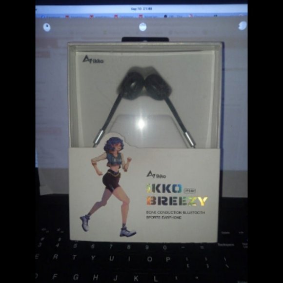 iKKO ITG01 Bone Conduction Wireless Headphones (White) - Picture 2 of 6